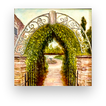 Home Garden Painting